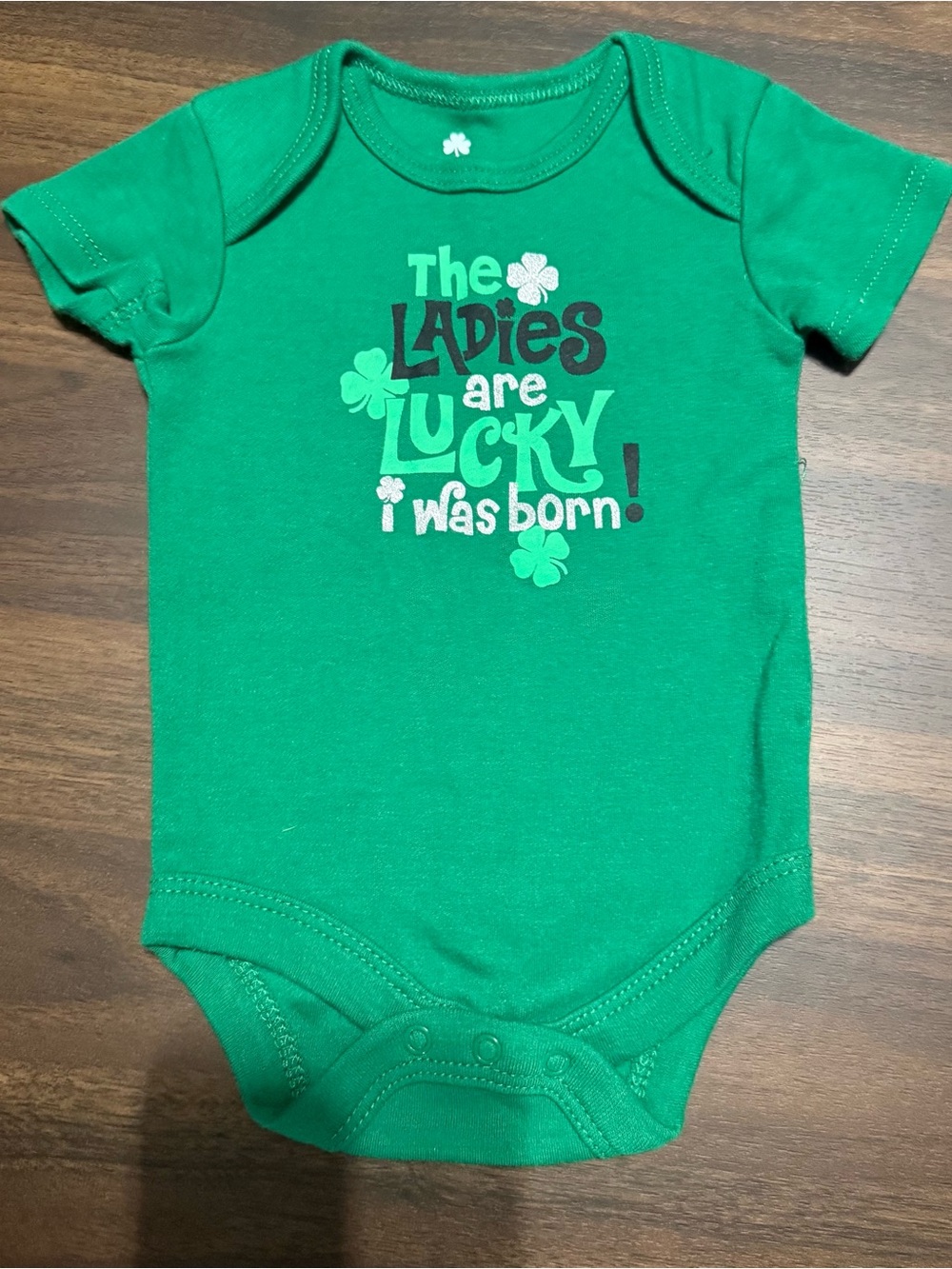✨3/$6✨ Baby boy st. Patrick’s day onesie